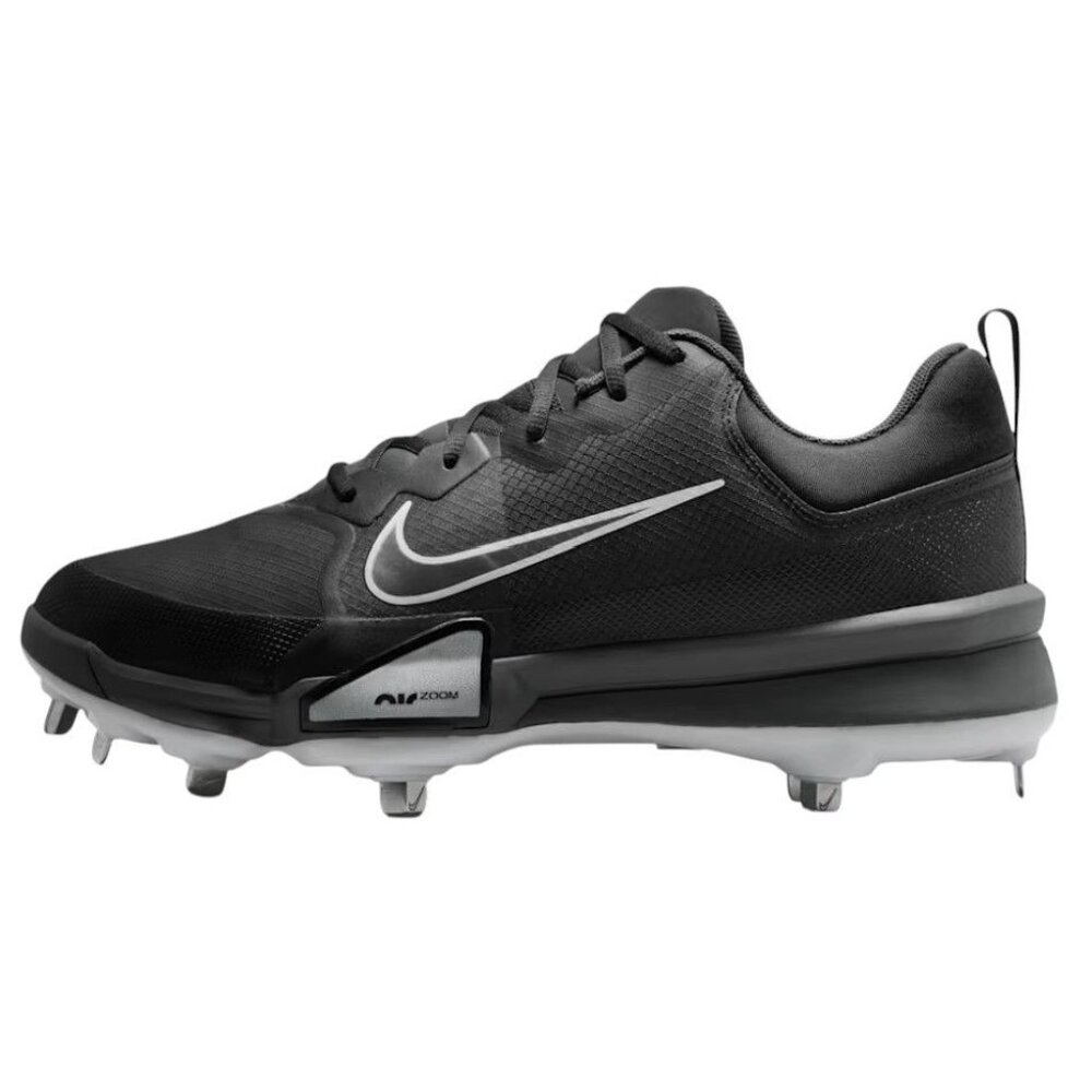 Nike‎ Force Zoom Trout 9 Pro Men Size 7 Black Metal Baseball Cleats FB2907-003